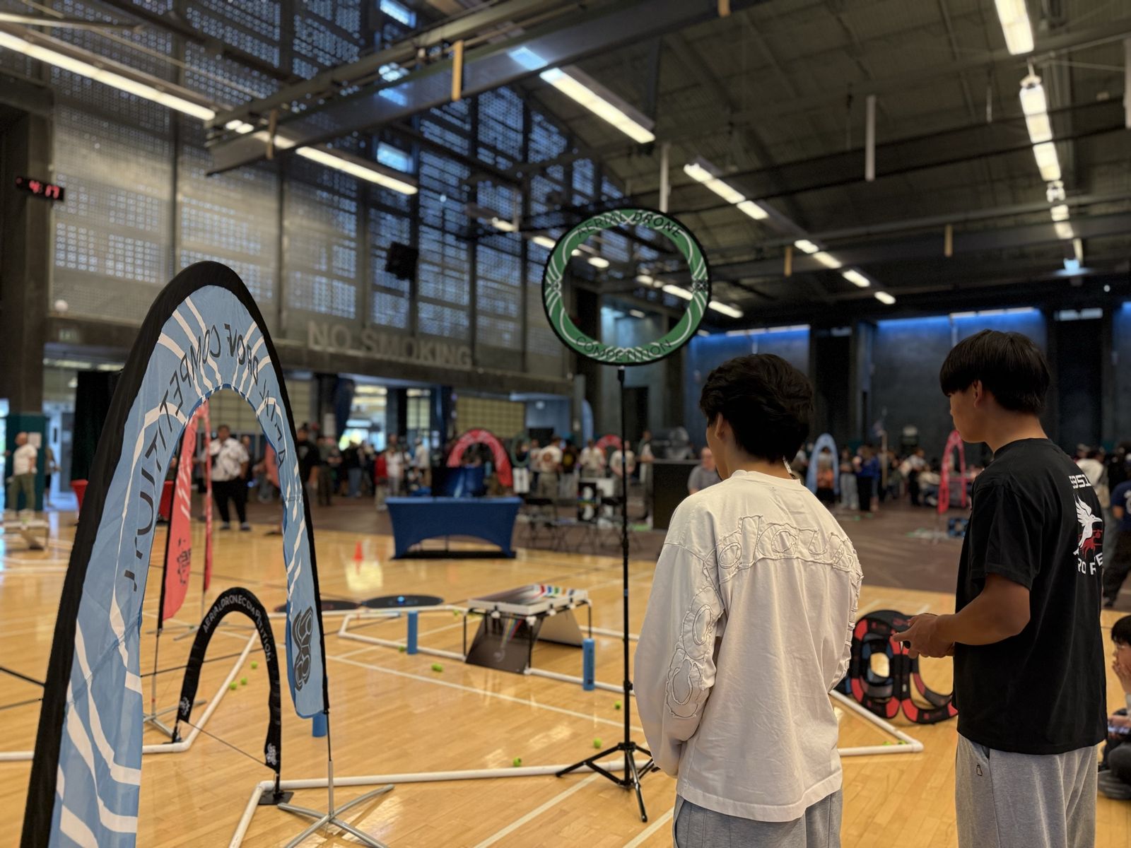 Member piloting at the West Aerial Drone Championship 2026